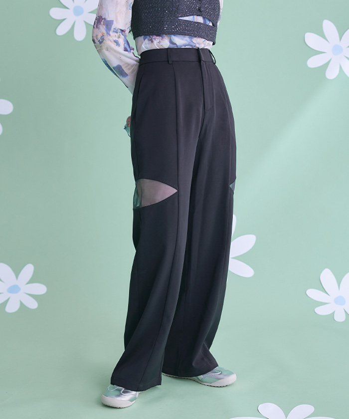 大きいサイズ✰*。サイドFIREワイドパンツ 予約】【大きいサイズ】【冬用】WILD FIRE ジャージーズ DEAD