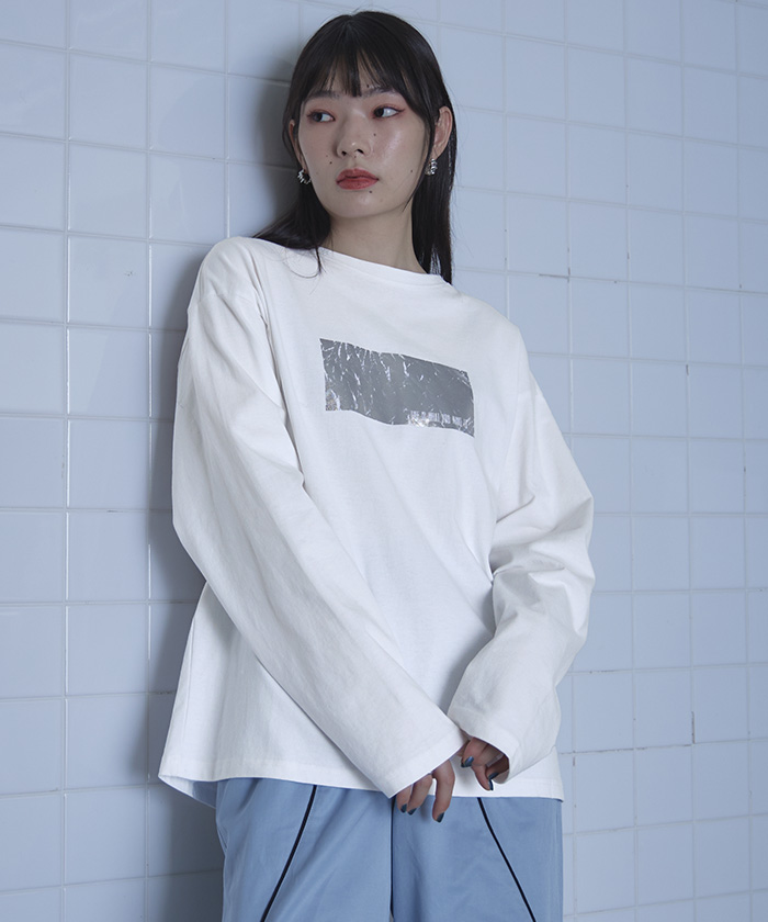 ★週末限定SALE★【タグ付き新品】オーラリー　ロンT alexanderwang アレキサンダーワング クリスタル