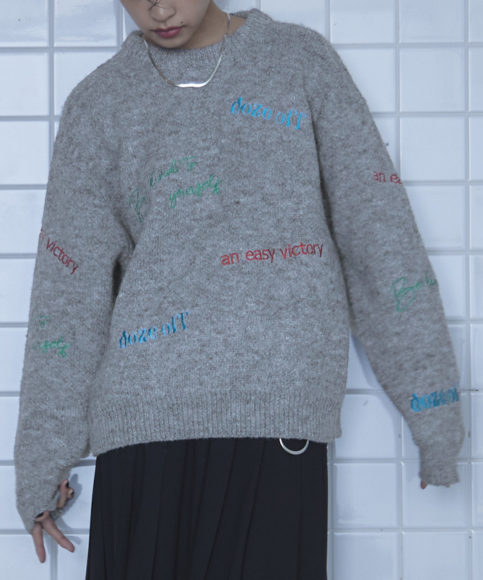 【超絶入手困難】90sOLDSTUSSY　刺繍ロゴ　BIG44大都市限定　ニット 超絶入手困難】90sOLDSTUSSY刺繍ロゴBIG44大都市限定ニット