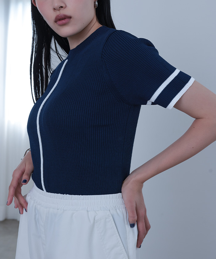 トップス rii SLY | AUTHENTIC OVER C／N SW トップス (Tシャツ・カットソー